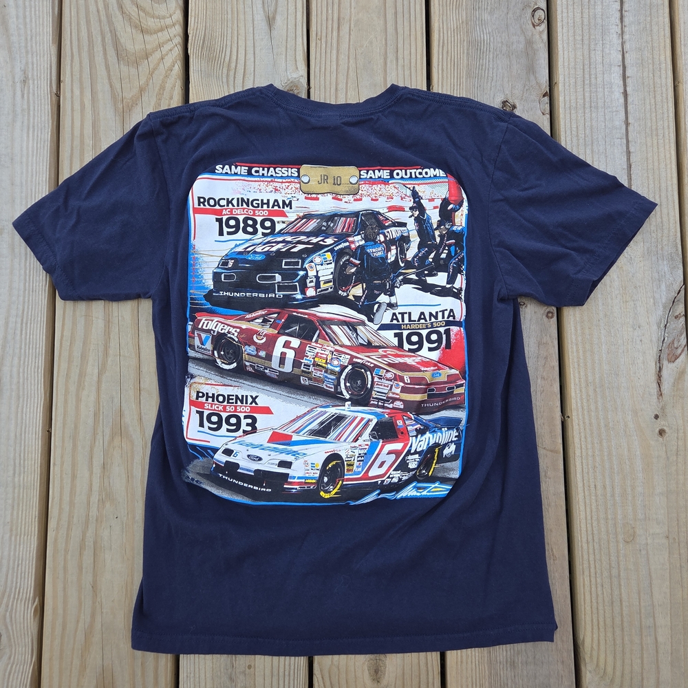 Gildan Softstyle Navy Nascar T-Shirt Size M